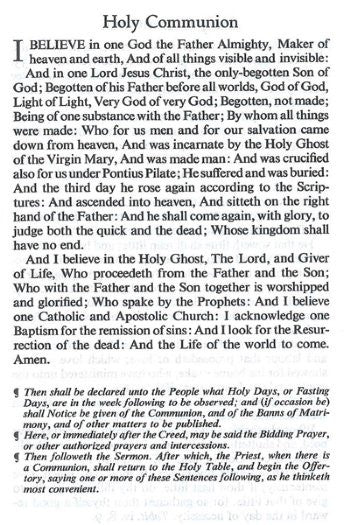 1928 BCP/KJV Bible <BR> (Leather Binding)