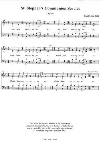 St. Stephen's Communion Service