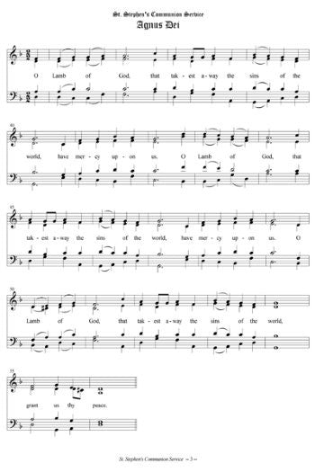 St. Stephen's Communion Service