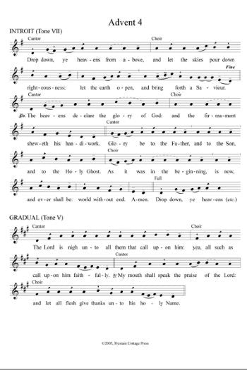 St. Stephen's English Gradual