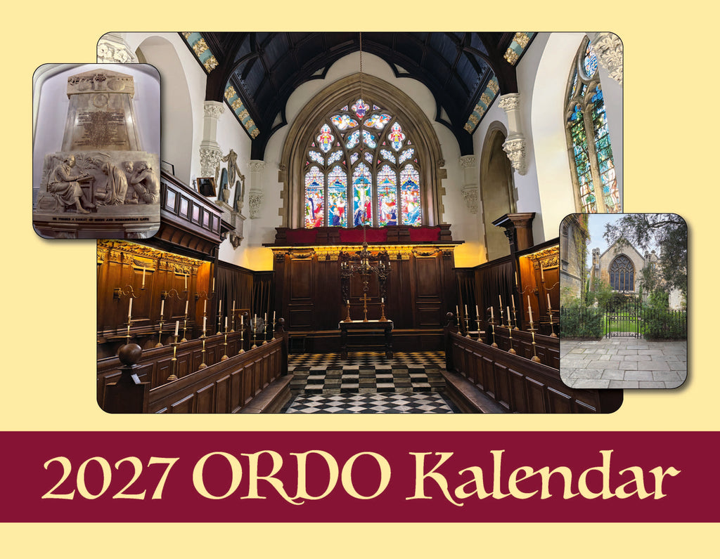 2027 Ordo Kalendar