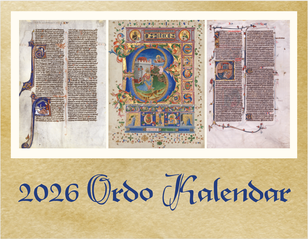 2026 Ordo Kalendar