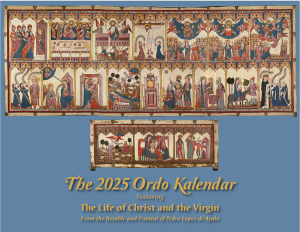 2025 Ordo Kalendar