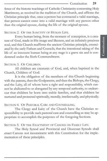 Constitution and Canons of the ACC
